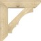 Ekena Millwork Balboa Slat Rough Sawn Bracket w/ Offset Brace, Douglas Fir, 8"W x 32"D x 32"H BKT0806X32X32BOA06RDF - alternate 4